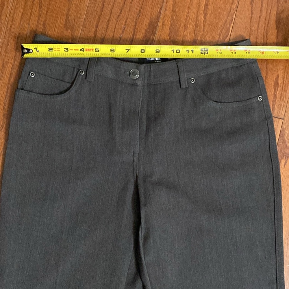 Rafaella petite gray/charcoal pants. Size 6P - Picture 8 of 12